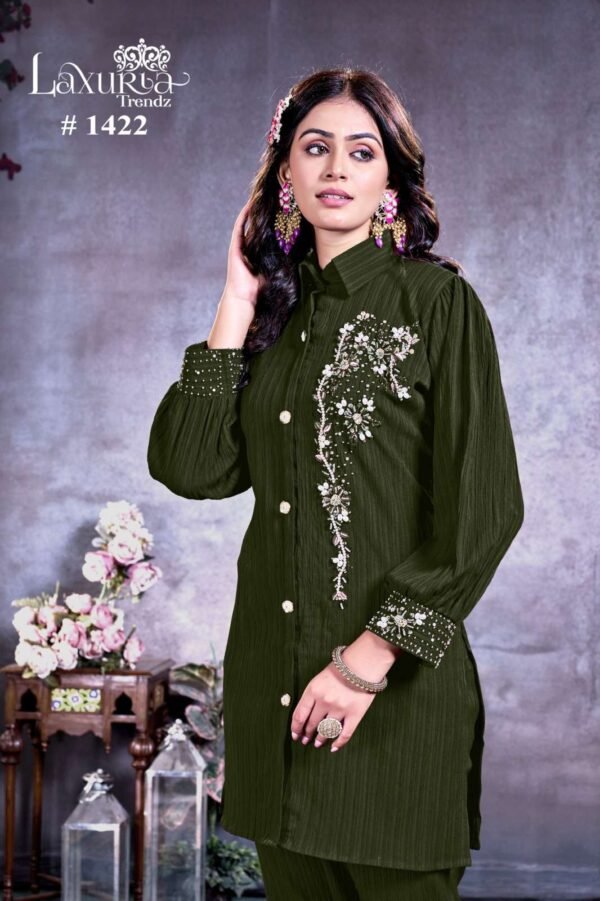 LAXURIA TRENDZ 1422 DESIGNER COORD SET