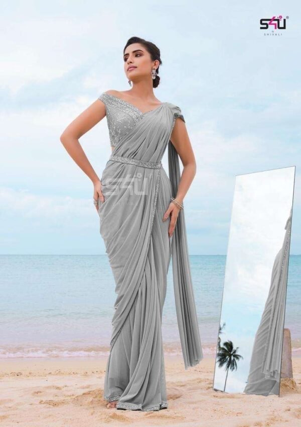 INDOWESTERN DRAPE SAREES