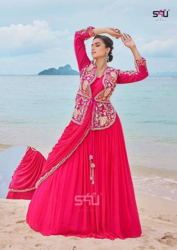 INDOWESTERN DRAPE SAREES