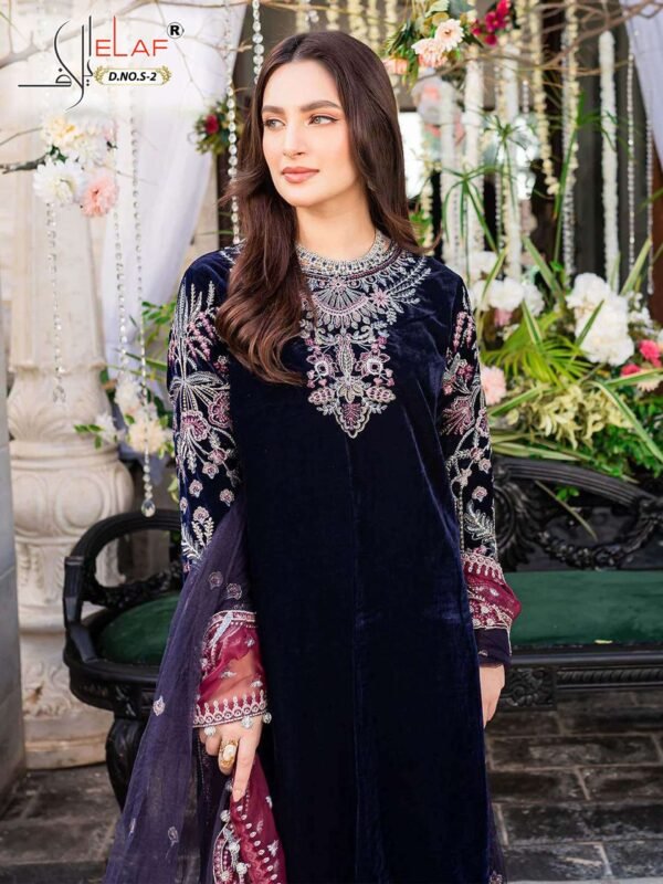 VELVET 9000 PAKISTANI SUIT - Image 2