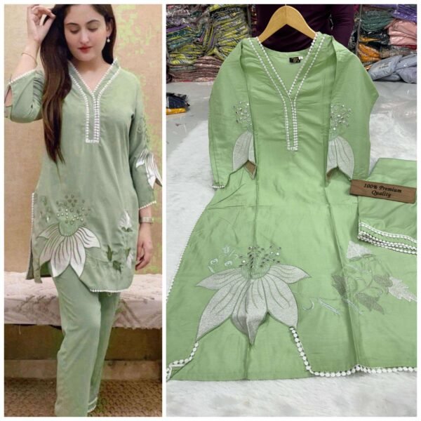 HEAVY REYON COTTON COORD SET - Image 6