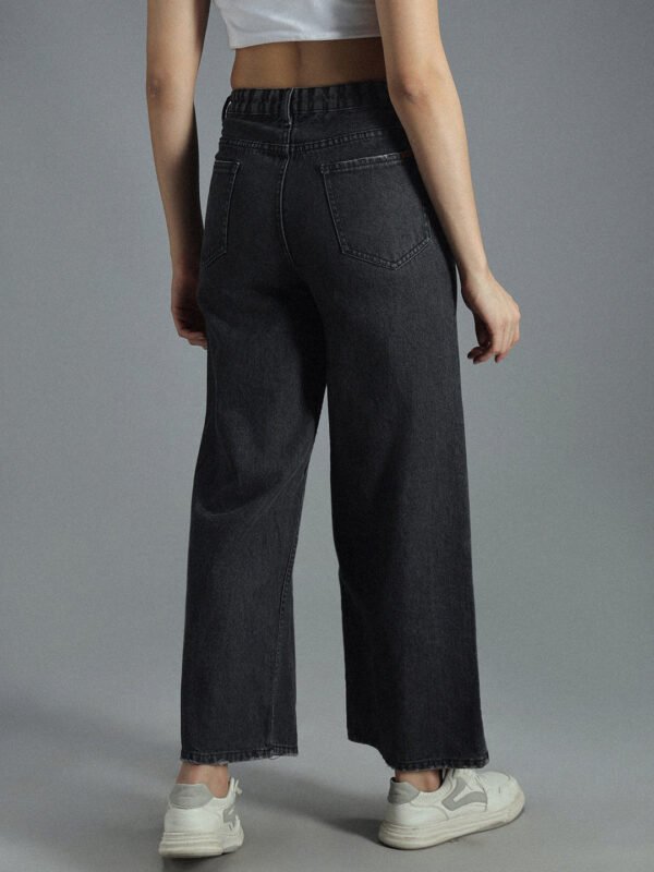 Women 90s Baggy Stretchable Cotton Jeans - Image 3
