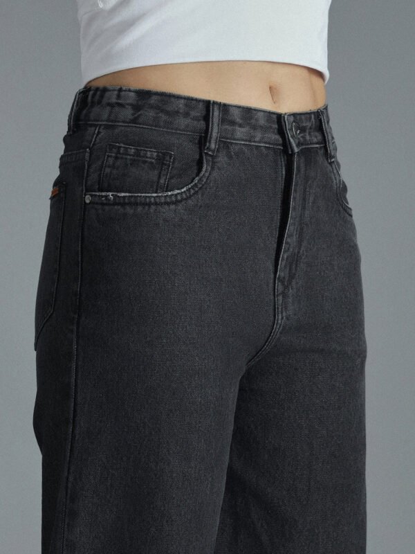 Women 90s Baggy Stretchable Cotton Jeans - Image 4