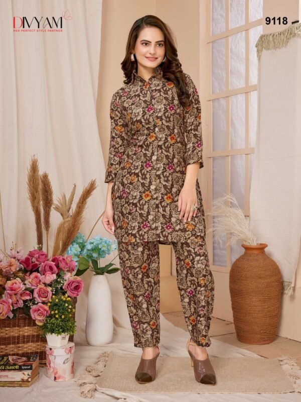 DIVYAM REYON COTTON COORD SET - Image 2