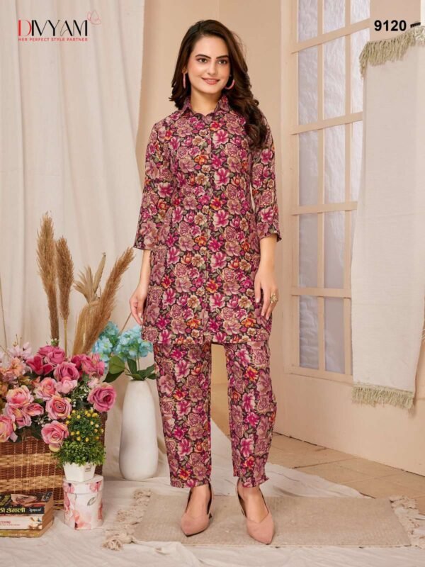 DIVYAM REYON COTTON COORD SET - Image 4
