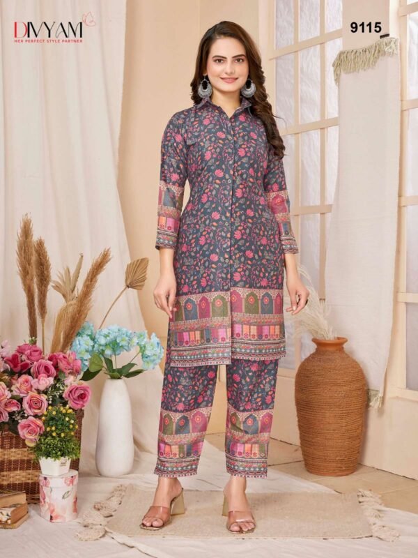 DIVYAM REYON COTTON COORD SET - Image 5