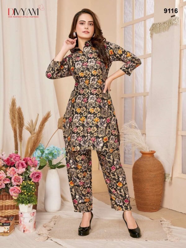 DIVYAM REYON COTTON COORD SET