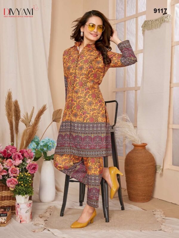 DIVYAM REYON COTTON COORD SET - Image 7