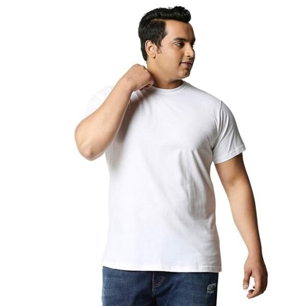 Men's Printed 100% Cotton T-Shirt - Regular Fit, Round Neck, Half Sleeves - Image 11
