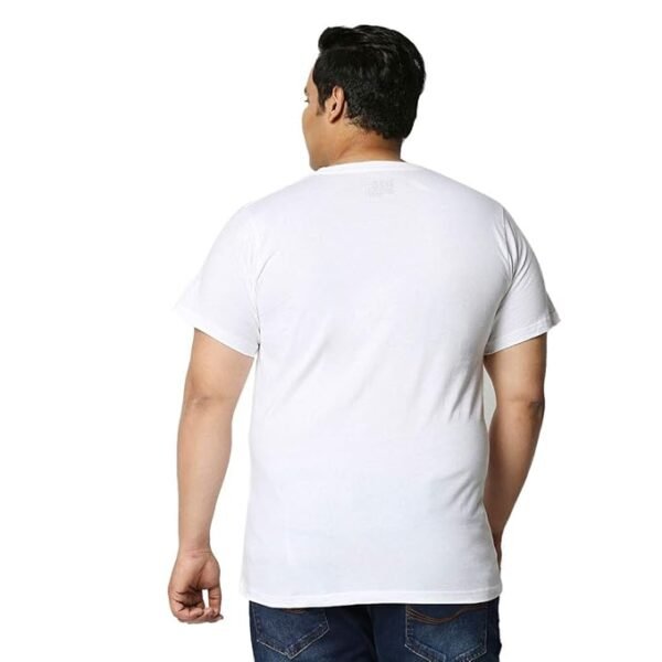 Men's Printed 100% Cotton T-Shirt - Regular Fit, Round Neck, Half Sleeves - Image 10