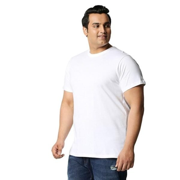 Men's Printed 100% Cotton T-Shirt - Regular Fit, Round Neck, Half Sleeves - Image 9