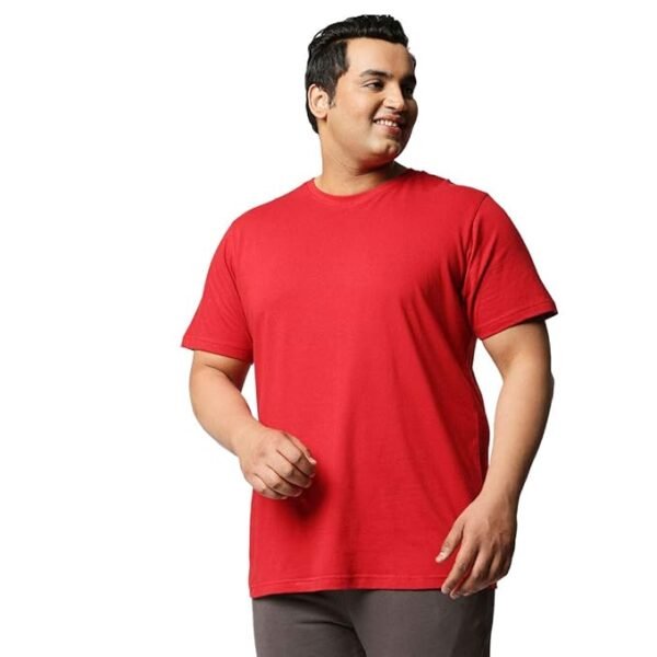 Men's Printed 100% Cotton T-Shirt - Regular Fit, Round Neck, Half Sleeves - Image 5