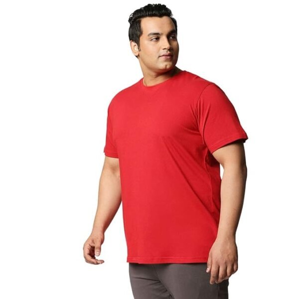 Men's Printed 100% Cotton T-Shirt - Regular Fit, Round Neck, Half Sleeves