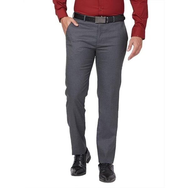 Men's Slim Fit Mid Rise Trouser
