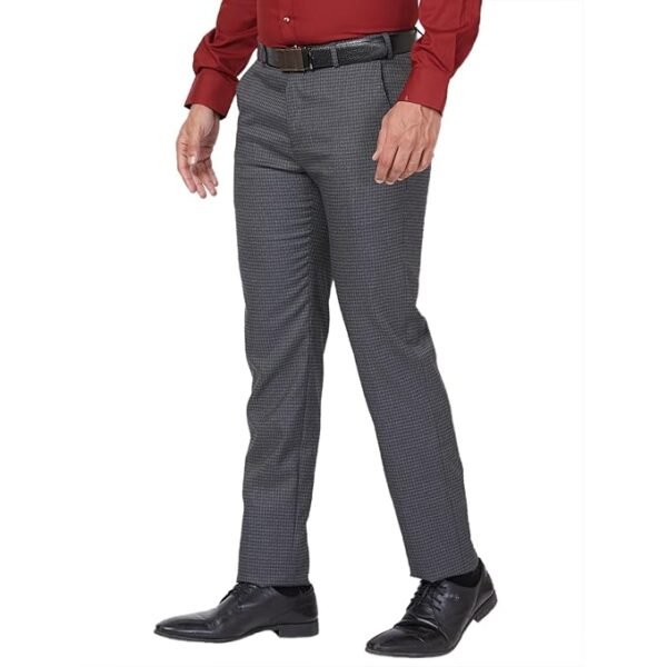 Men's Slim Fit Mid Rise Trouser - Image 3